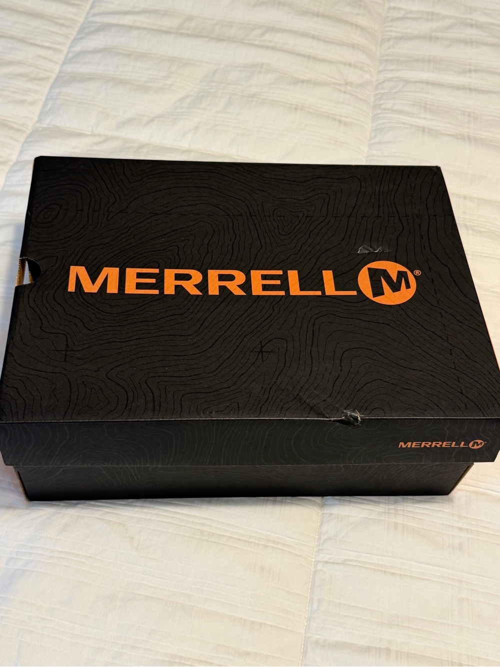 Merrell woman’s hiking boot.